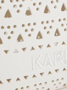 K/SKUARE MEDIUM PERFORATED TOTE BAG