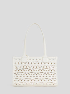 K/SKUARE MEDIUM PERFORATED TOTE BAG