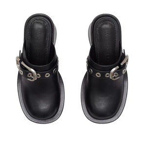 THE J MARC LEATHER CLOG