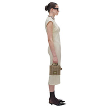 Load image into Gallery viewer, THE CRYSTAL CANVAS CROSSBODY TOTE BAG