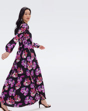 Load image into Gallery viewer, DVF	SYDNEY DRESS PAINTED BLOSSOM GT PINK ME