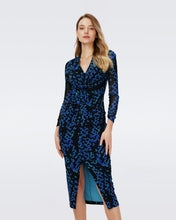 Load image into Gallery viewer, HADES DRESS IN FOLDED CHAIN BLUE