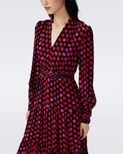 Load image into Gallery viewer, GIL DRESS IN MAGIC DOT BERRY