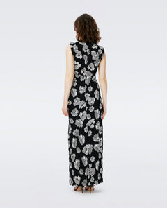 SHESKA DRESS IN DOTTED BUDS