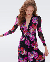 Load image into Gallery viewer, DVF	KASSIA DRESS PAINTED BLOSSOM GT PINK ME