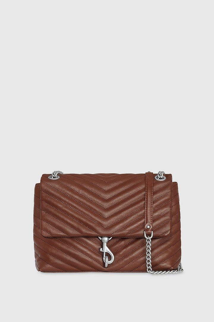 EDIE FLAP SHOULDER BAG