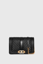 Load image into Gallery viewer, CHEVRON QUILTED SMALL LOVE CROSSBODY