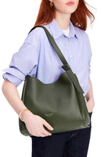 Load image into Gallery viewer, KNOTT PEBBLED LEATHER LARGE SHOULDER BAG