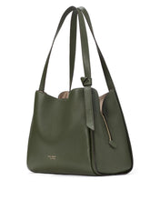 Load image into Gallery viewer, KNOTT PEBBLED LEATHER LARGE SHOULDER BAG