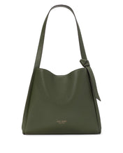 Load image into Gallery viewer, KNOTT PEBBLED LEATHER LARGE SHOULDER BAG