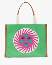 Load image into Gallery viewer, ALEXANDER GIRARD X KATE SPADE NEW YORK CANVAS LARGE TOTE
