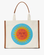 Load image into Gallery viewer, ALEXANDER GIRARD X KATE SPADE NEW YORK CANVAS LARGE TOTE