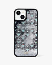 Load image into Gallery viewer, SHAKEN NOT STIRRED LIQUID GLITTER IPHONE 14 CASE