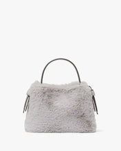 Load image into Gallery viewer, KNOTT FAUX FUR MINI CROSSBODY TOTE