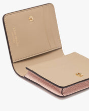 Load image into Gallery viewer, AVA COLORBLOCKED PEBBLED LEATHER BUSINESS CARD CASE
