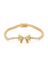 Load image into Gallery viewer, WRAPPED IN A BOW TENNIS BRACELET