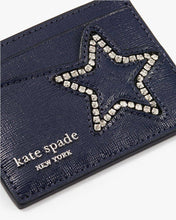 Load image into Gallery viewer, STARLIGHT PATENT SAFFIANO LEATHER CARDHOLDER