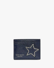 Load image into Gallery viewer, STARLIGHT PATENT SAFFIANO LEATHER CARDHOLDER