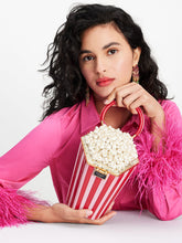 Load image into Gallery viewer, WHATS POPPING EMBELLISHED 3D POPCORN TOP HANDLE
