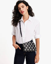 Load image into Gallery viewer, MORGAN SUNSHINE DOT DOUBLE-ZIP DOME CROSSBODY