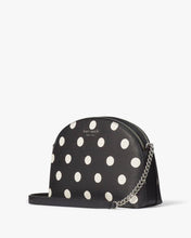 Load image into Gallery viewer, MORGAN SUNSHINE DOT DOUBLE-ZIP DOME CROSSBODY