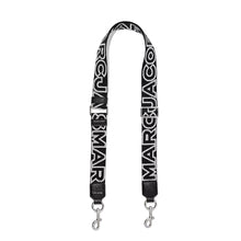 Load image into Gallery viewer, THE THIN OUTLINE LOGO WEBBING STRAP 2S3SST002S02018 BLACK/SILVER