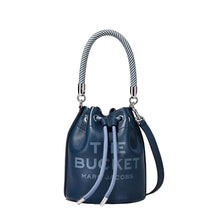 Load image into Gallery viewer, THE LEATHER BUCKET BAG H652L01PF22426 BLUE SEA