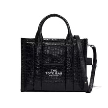 Load image into Gallery viewer, THE CROC-EMBOSSED MEDIUM TOTE BAG