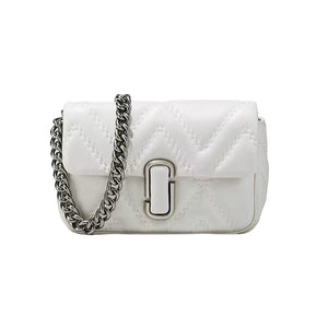 THE QUILTED LEATHER J MARC SHOULDER BAG