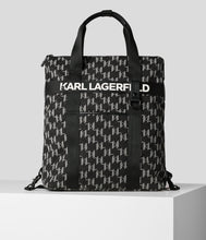 Load image into Gallery viewer, K/OTTO DENIM CONVERTIBLE TOTE