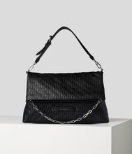 Load image into Gallery viewer, K/KUSHION MONOGRAM-EMBOSSED FOLDED TOTE