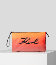 Load image into Gallery viewer, K/SIGNATURE SOFT REFLECTIVE DEGRADÉ POUCH