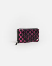 Load image into Gallery viewer, K/MONOGRAM MULTI COLOURED CONTINENTAL ZIP WALLET