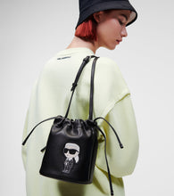 Load image into Gallery viewer, K/IKONIK 2.0 LEATHER SMALL BUCKET BAG