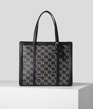 Load image into Gallery viewer, K/IKONIK 2.0 MONOGRAM COATED CANVAS TOTE