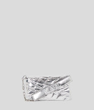 Load image into Gallery viewer, K/SIGNATURE SOFT METALLIC QUILTED BAGUETTE