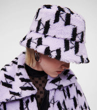 Load image into Gallery viewer, K/MONOGRAM SHEARLING BUCKET HAT