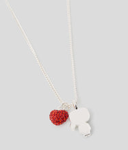 Load image into Gallery viewer, K/IKONIK PAVE HEART NECKLACE
