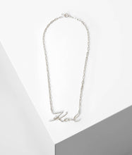 Load image into Gallery viewer, K/SIGNATURE SILVER NECKLACE