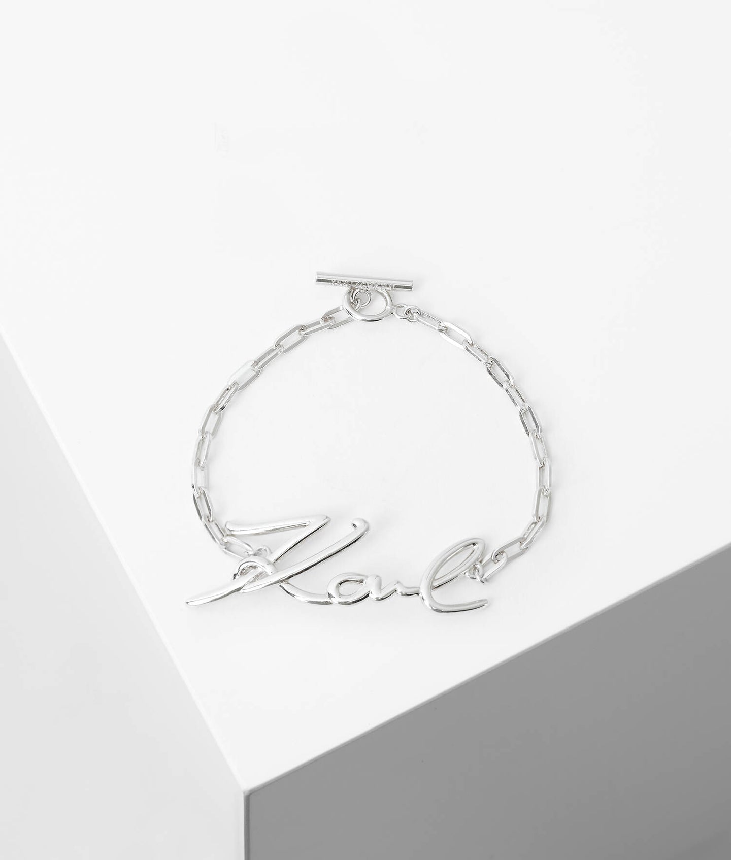 K/SIGNATURE SILVER BRACELET