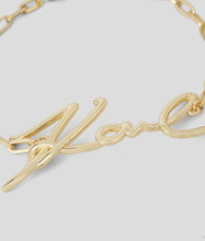 Load image into Gallery viewer, K/SIGNATURE GOLD BRACELET