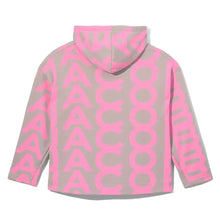 Load image into Gallery viewer, THE MONOGRAM OVERSIZED HOODIE C632P26SP22296 TAUPE/PINK