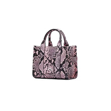 Load image into Gallery viewer, THE SNAKE-EMBOSSED MINI TOTE BAG