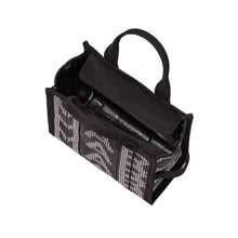 Load image into Gallery viewer, THE STUDDED MONOGRAM SMALL TOTE BAG