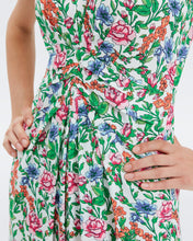 Load image into Gallery viewer, DVF ACE DRESS VINTAGE FLORAL IVORY