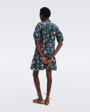 Load image into Gallery viewer, DVF AGAR DRESS VINTAGE FLORAL PERFECT NAVY