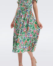 Load image into Gallery viewer, DVF SAMMIE DRESS VINTAGE FLORAL IVORY