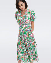 Load image into Gallery viewer, DVF SAMMIE DRESS VINTAGE FLORAL IVORY