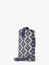 Load image into Gallery viewer, SPADE FLOWER JACQUARD NORTH SOUTH CROSSBODY