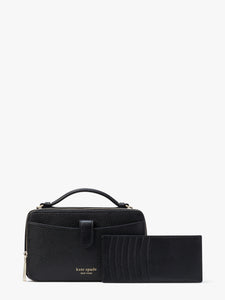 HUDSON DOUBLE ZIP CROSSBODY